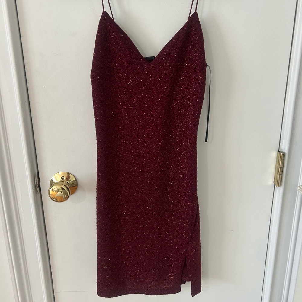 Windsor Red Glitter Dress